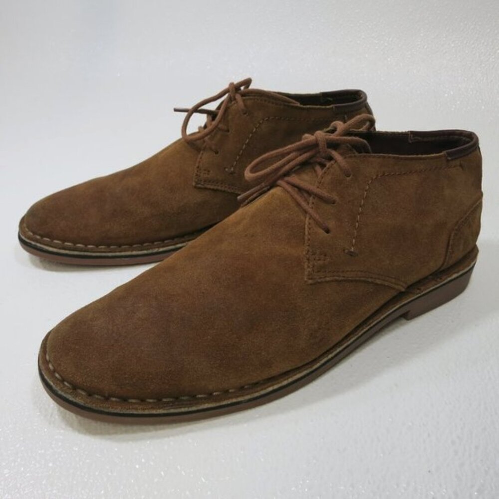 Kenneth Cole Reaction Desert Sun Suede Leather Chukka Boot Men's Footwear 10.5 M